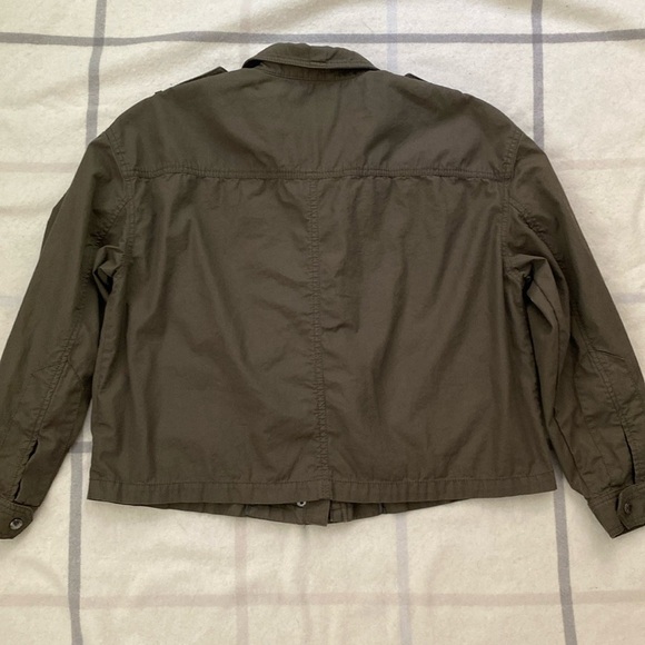 Banana Republic Green Military Jacket Women’s Size Extra Large - Picture 5 of 15